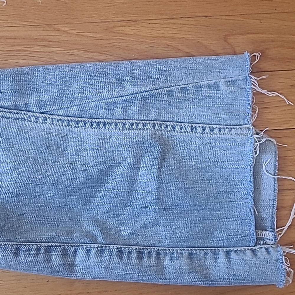 Chelsea28 Flare Button Fly Ankle High Rise Jeans - Picture 6 of 8